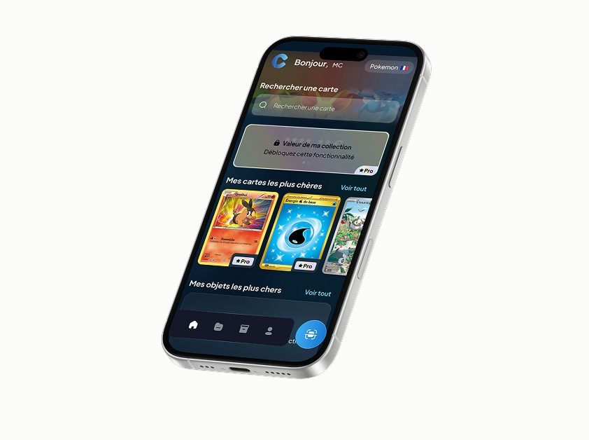 Vue d'ensemble de l'application Cardzia